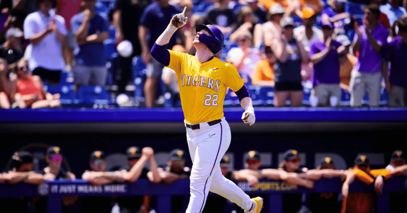 LSU baseball got hot in Hoover (Photo: LSU Athletics)